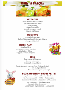 MENù DI PASQUA